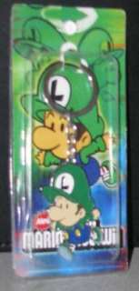 Super Mario Bros. Wii Baby Luigi Metal Keychain  