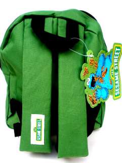 Sesame Street Oscar the Grouch Jr Mini Backpack Purse Size Bag  