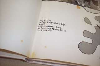 ST PETERSBURG CATHOLIC HIGH SCHOOL YEARBOOK 1989 BARON  