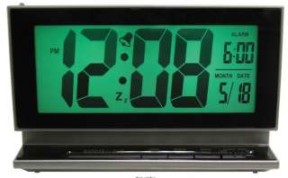 Elgin 3350 2 Large Display Battery Operated Digital Alarm Clock w 