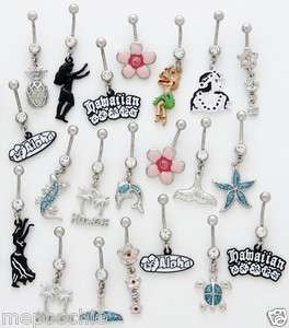 Belly Button Navel Ring Hawaiian 19 Styles To Choose  