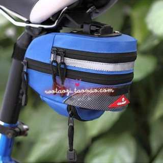 Cycling Bicycle Bike Saddle Seat Bag for Giant Blue  