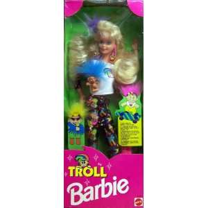 1992 Troll Barbie Doll with Mini Troll Doll Toys & Games