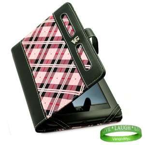  Barnes and Noble Nook Color PINK Melrose Leather Carrying 