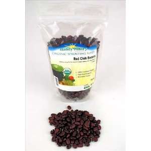 Organic Red Chili Beans   2.5 Lbs Re Sealable Bag  Red Bean for 