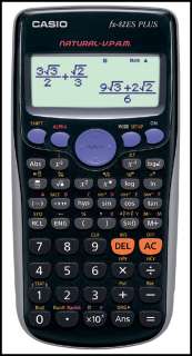 NEW black Casio Scientific Calculator FX 82ES Plus  