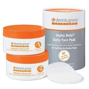   Gross Skincare Alpha Beta Daily Face Peel, 30 applications Beauty
