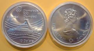 CANADA 1976 OLYMPIC $10 SILVER COIN *No 25**  