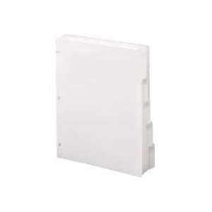   binder with white index dividers. Assorted 1/5 cut tabs allow quick
