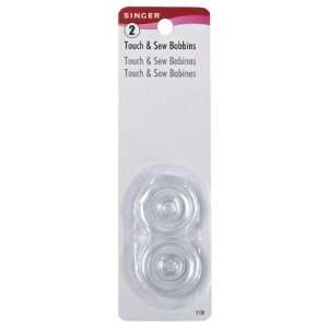  Singer Bobbins Touch and Sew Transparent, 2 Count Arts 
