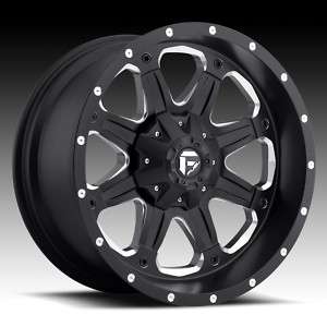   Offroad BOOST 18 inch Wheels & TIRES Chevy FORD Dodge TRUCK Black RIMS