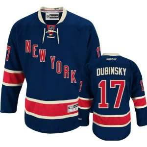 Brandon Dubinsky Jersey Reebok Alternate #17 New York Rangers Premier 