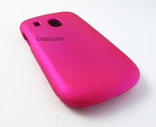   RUBBERIZED HARD SHELL SNAP ON COVER CASE FOR LG 500G PHONE ACCESSORY