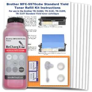  Brother MFC 9970cdw Standard Yield Magenta Toner Refill 