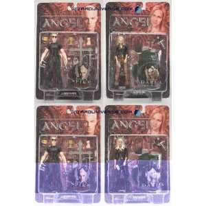  Buffy the Vampire Slayer/Angel Spike & Darla Action Figures 