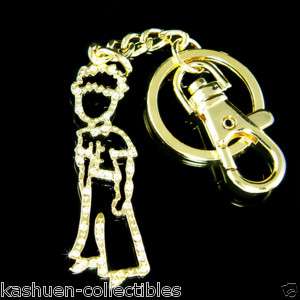 Swarovski Crystal France The Little Prince Key Chain handbag Bag 