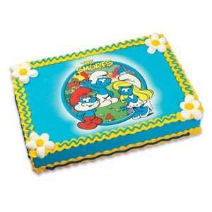  The Smurfs Edible Image Cake Topper