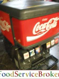 Coca Cola Coke Soda Fountain Machine w/ ICE Dispenser Counter Top FREE 
