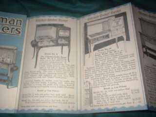 1925 COLEMAN COOKER RANGES & STOVES PIC ADV BROCURE  