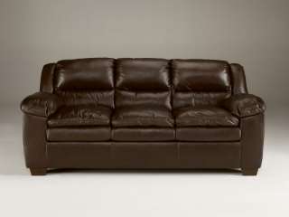 FINN   CONTEMPORARY GENUINE BROWN LEATHER SOFA COUCH SET LIVING ROOM 