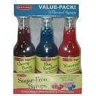 Slushie Express Sugar Free Flavors Value Pack  3 Pack