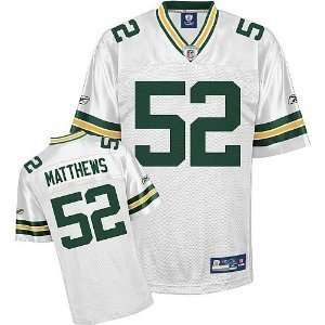  Green Bay Packers Clay Matthews Authentic White Away Jersey 