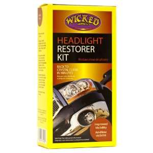  Wicked Professional Formula Headlight Restorer Cleaning 
