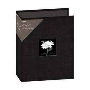  New   Fabric 3 Ring Binder Album With Window 8.5X11 
