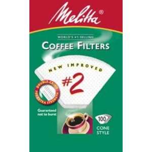  MELITTA 100 Pack #2 Cone Coffee Filter Electronics