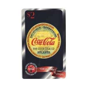 Coca Cola Collectible Phone Card Coca Cola 96 $2. Coke Syrup Label 