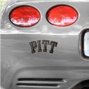  NCAA Pittsburgh Panthers Navy Blue Wordmark Car Decal 