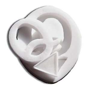  Paderno Composite Letter Q Shaping Mold   2 X 1 1/2 