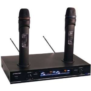   Dual Wireless Rechargable Vhf Microphone System: Kitchen & Dining