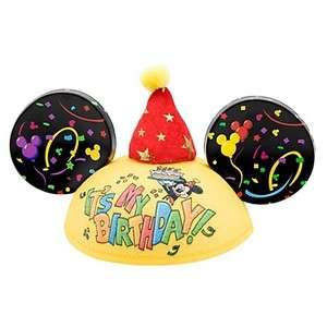 Disney World Its My Birthday Mickey Ears Hat NEW  