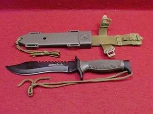 NEW Scuba 440 Stainless Steel Knife Diving USMC SURVIVAL Hunting 12 