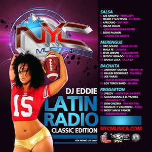 DJ Eddie Mambo Radio Merengue Full Songs for DJ Use CD  