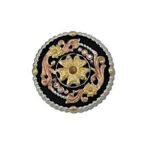  Tandy Leather Crystal Canyon Round Screwback Concho 7882 