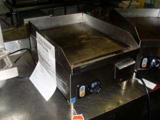 Used Vollrath FTA715 Anvil 14 Electric Countertop Griddle, Flat Grill