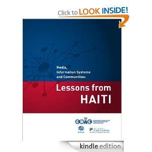 Information Systems and Communities: Lessons from HAITI: Anne Nelson 