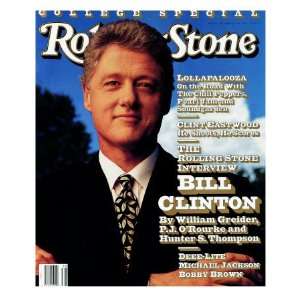 Bill Clinton, Rolling Stone no. 639, September 1992 Premium 