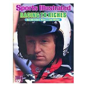 Bill Elliott Autographed / Signed Sports Illustrated Magazine 