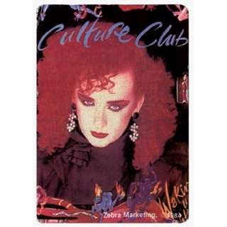 Culture Club   Boy George with Red Hair   RETRO AUTHENTIC 80s Sticker 