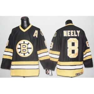 Cam Neely Jersey Boston Bruins #8 Black Jersey Hockey Jersey