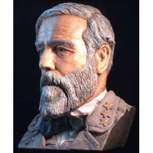  General Robert E. Lee Sculpted Bust Hand Painted Color 