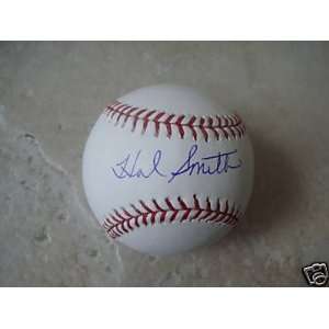 Hal Smith Autographed Baseball   Pittsburgh Pirates Official Ml