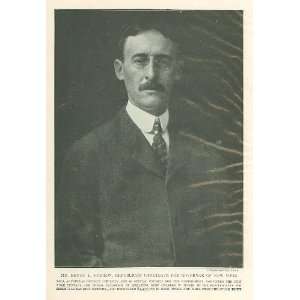  1910 Print Henry L Stimson New York Governor Candidate 