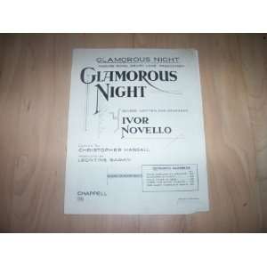   Knight (Sheet Music) Ivor Novello / Christopher Hassall Books