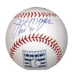 Joe Morgan Autographed Ball   HOF IRONCLAD &