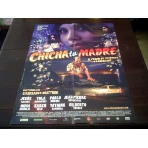 Original Peruvian Movie Poster Chicha Tu Madre Jesus Aranda Tula 