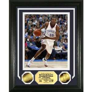 Kevin Durant Photo Mint with 24KT Gold Coin